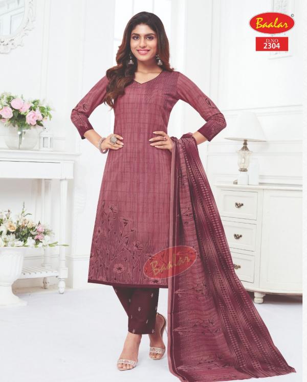 Baalar Zaara Vol-13 Cotton Designer Exclusive Dress Material